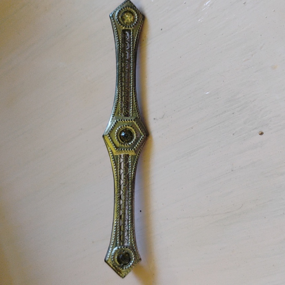 Vintage Sterling Bar Pin